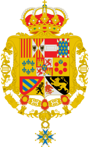Escudo de S.M. Isabel II de España